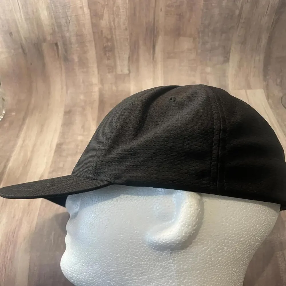 Travis Mathew FlexFit Hat Men’s L-XL Black TEXAS Embroidered Golf Cap - Picture 5 of 8